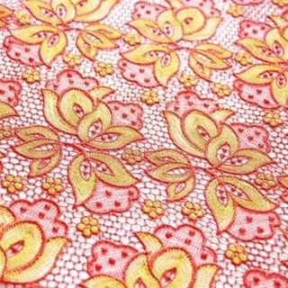 Polyester Embroidery Fabric